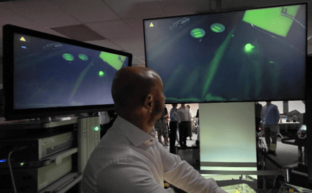 QUEL Imaging phantoms viewed through a commercial fluorescence endoscope system