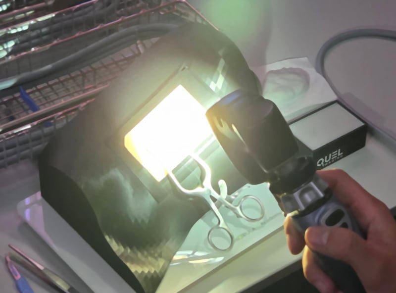 Imaging a Breast Axilla ICG Fluorescence Sentinel Lymph Node Training Phantom