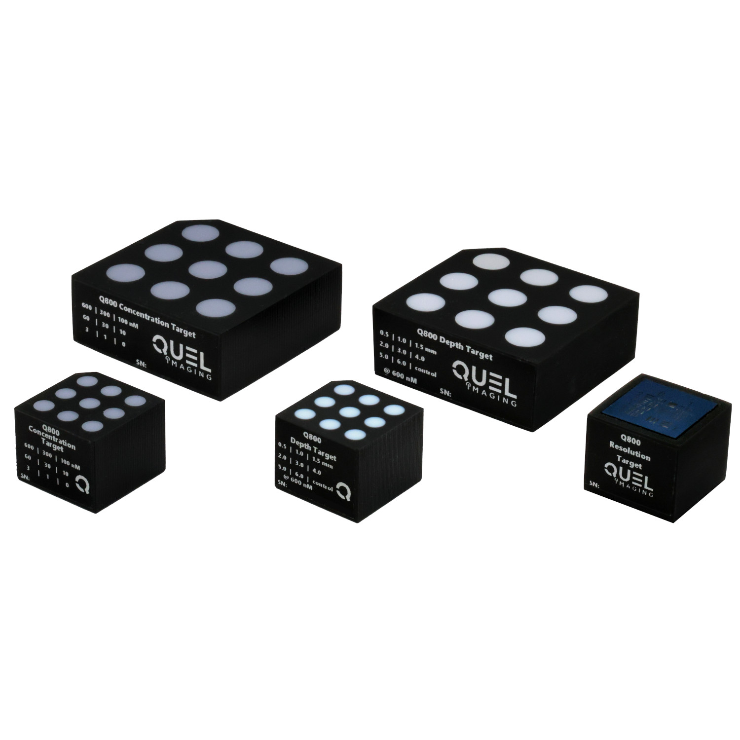 QUEL Imaging Q800 reference target family